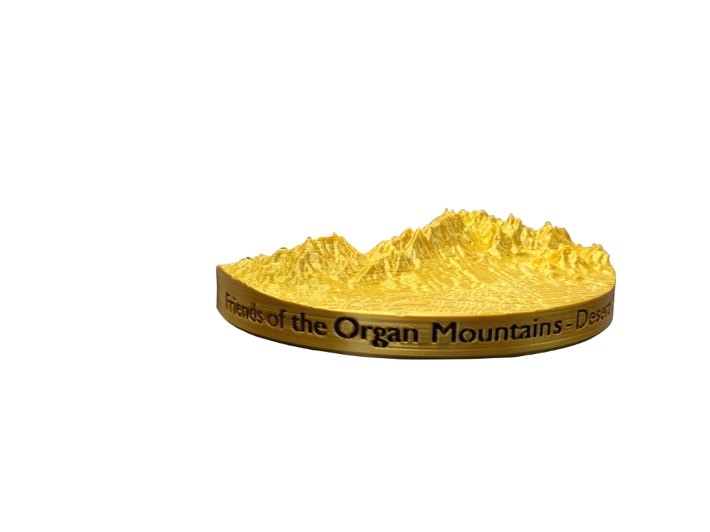 organ mountains, 3d print, 3d printed organ mountains